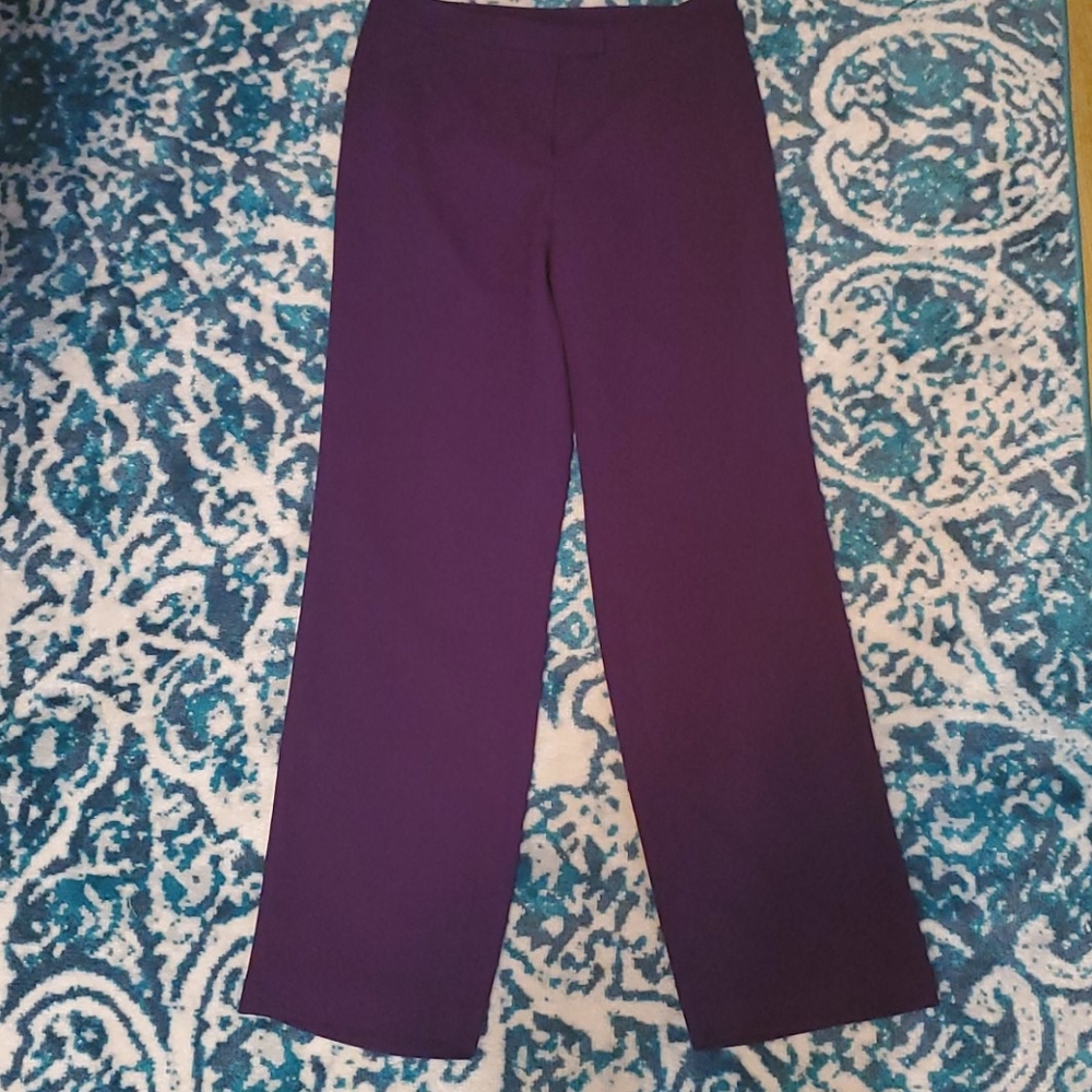 Purple dress pants